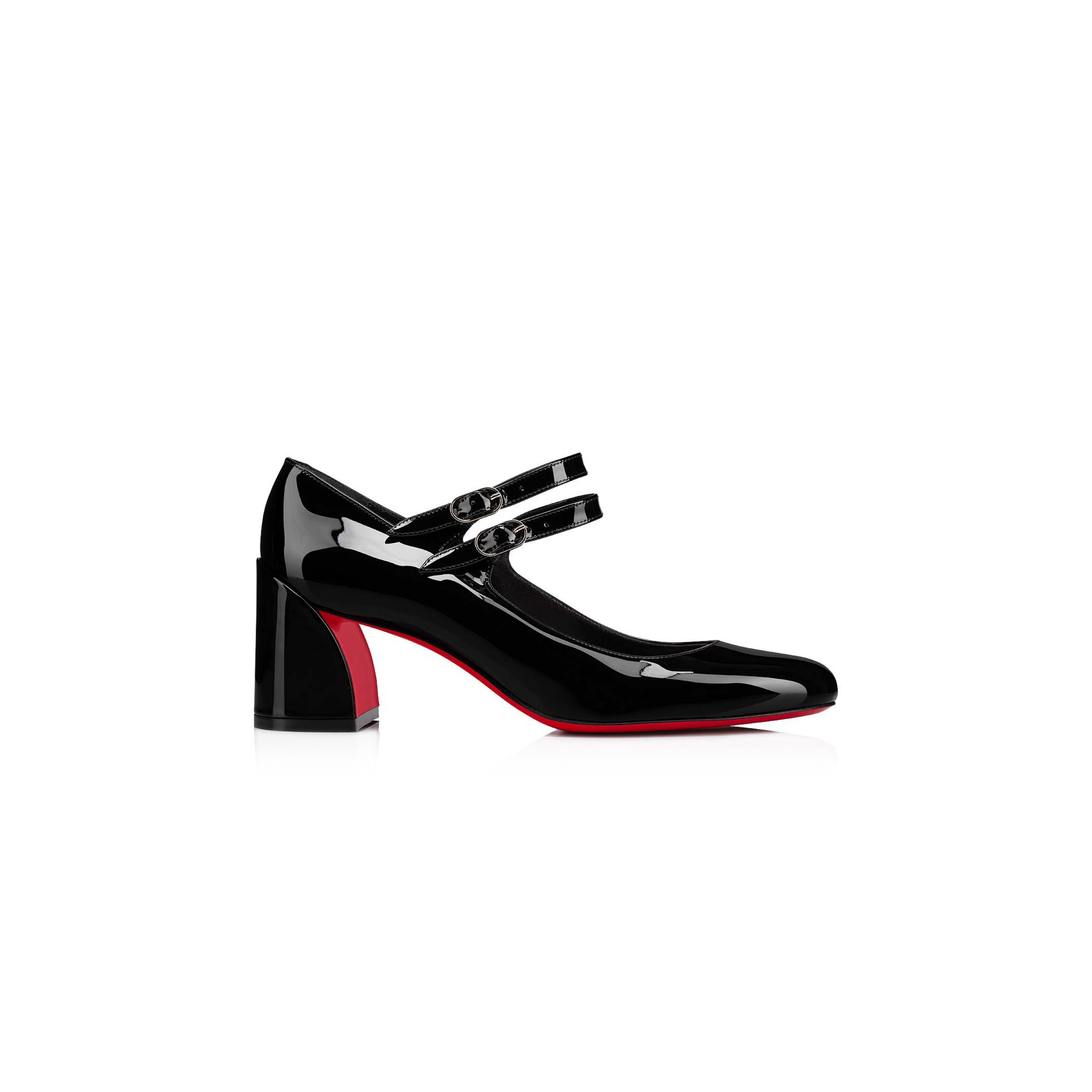Ch**an louboutin miss jane 55 mm mary janes-patent calf leather-black-women 1220145b439